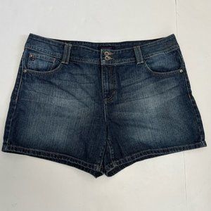 Tommy Hilfiger Denim Jean Shorts Size 14 Blue High Waisted